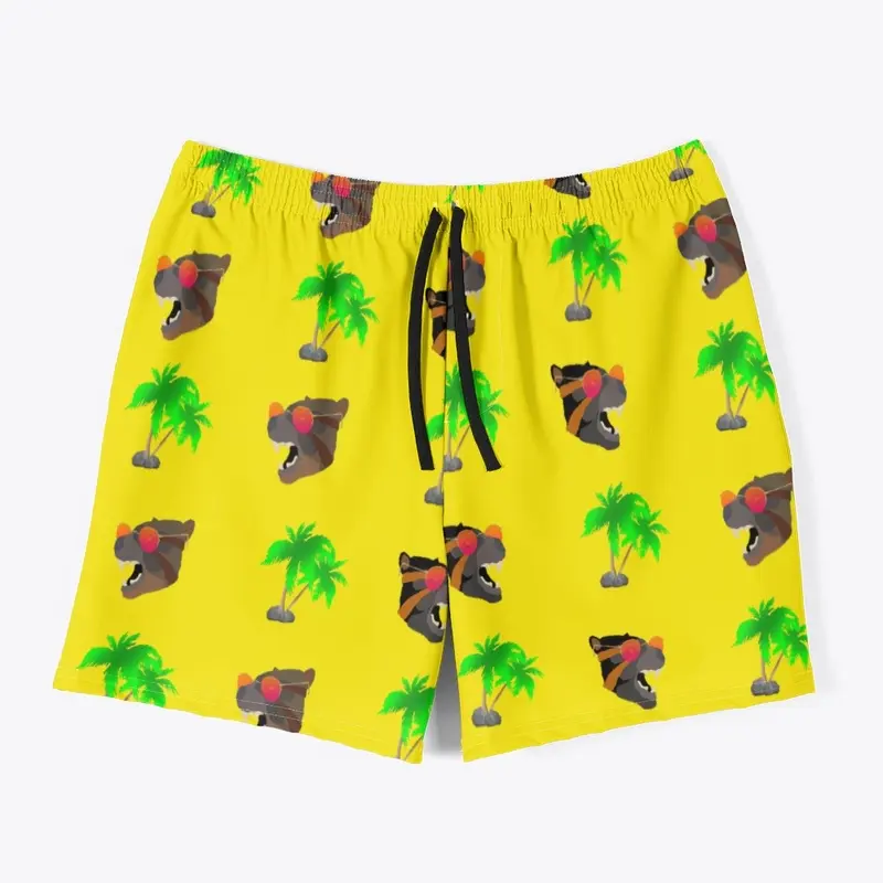 (Hilltop Gang) Kim & Bruce Swim Trunks